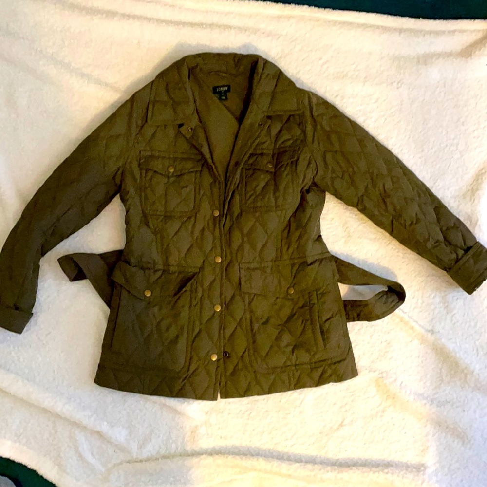J Crew Jacket army green